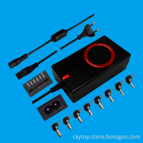 Universal Laptop Power Supply, 40W, 8 Connectors, CE, RoHS Certified